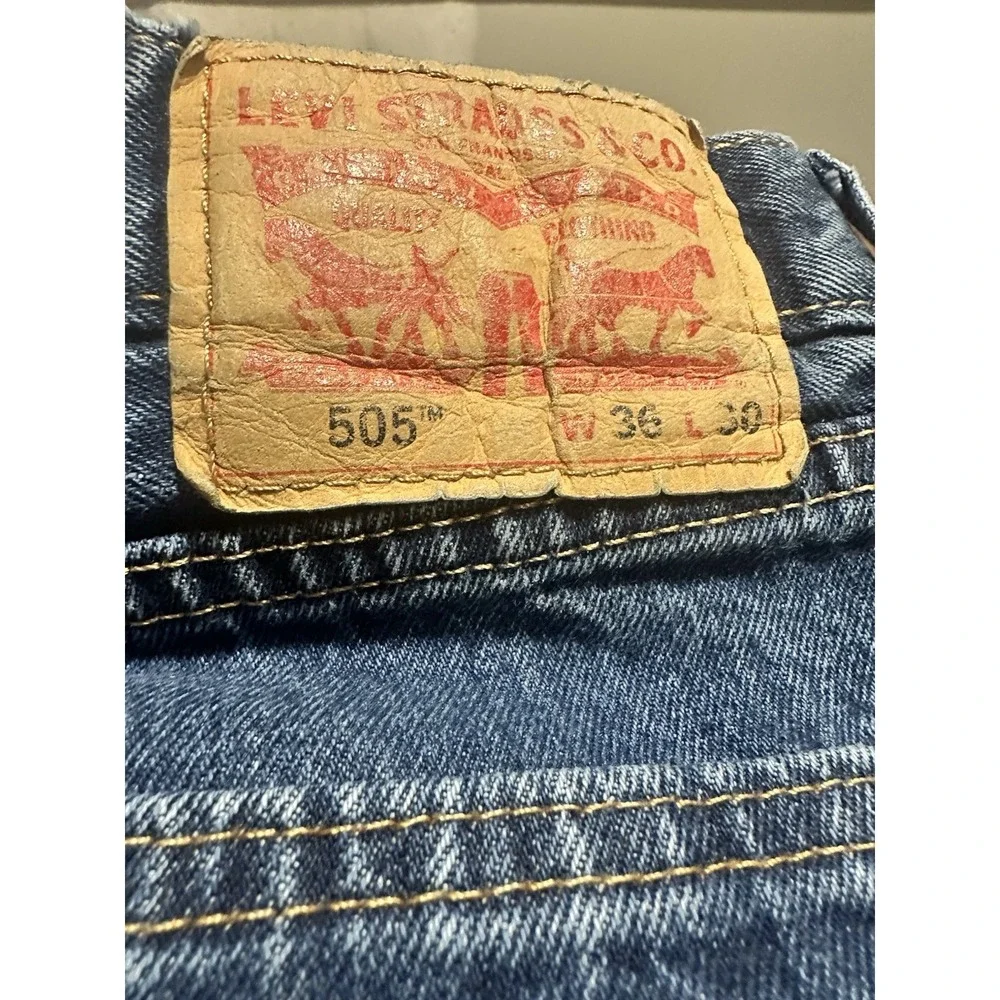 Levi's 505 Regular Fit Jean for Men, Size 36x30 inch